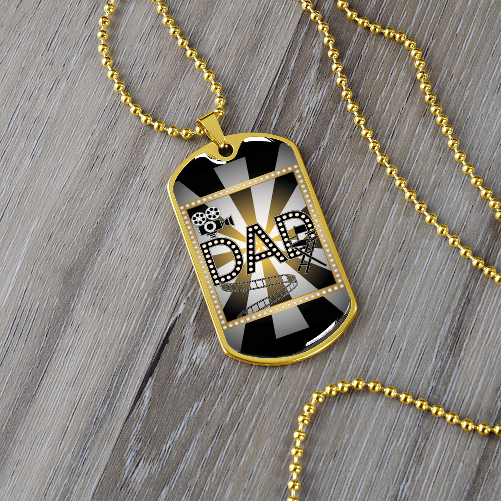 Father gift retirement personalized custom necklace fine jewelry