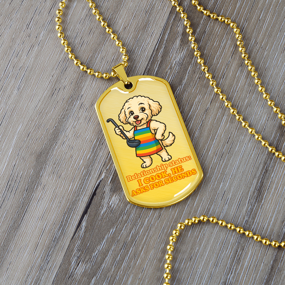 Pride Necklace Custom Name| Dog Tag Chain | Custom Dog Tag