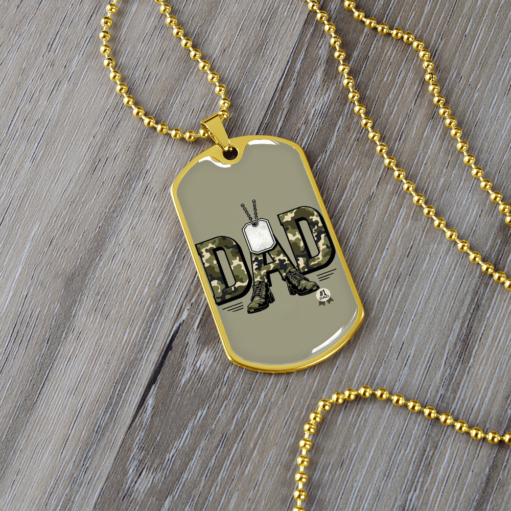Father gift retirement personalized custom necklace fine jewelry
