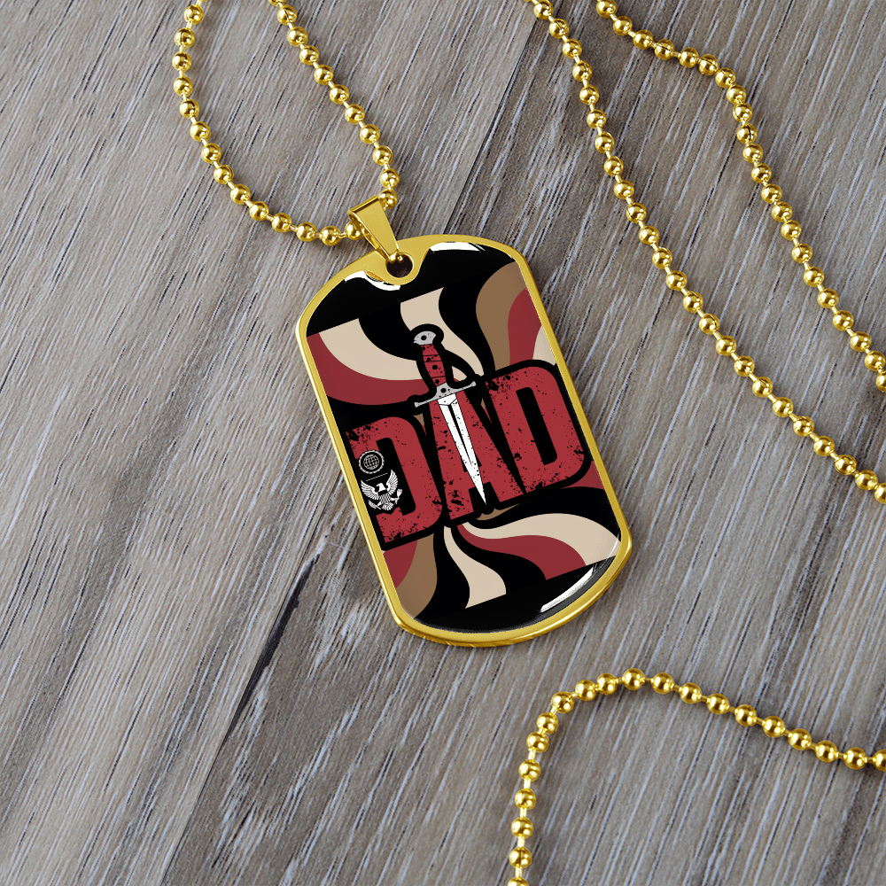 Father gift retirement personalized custom necklace fine jewelry