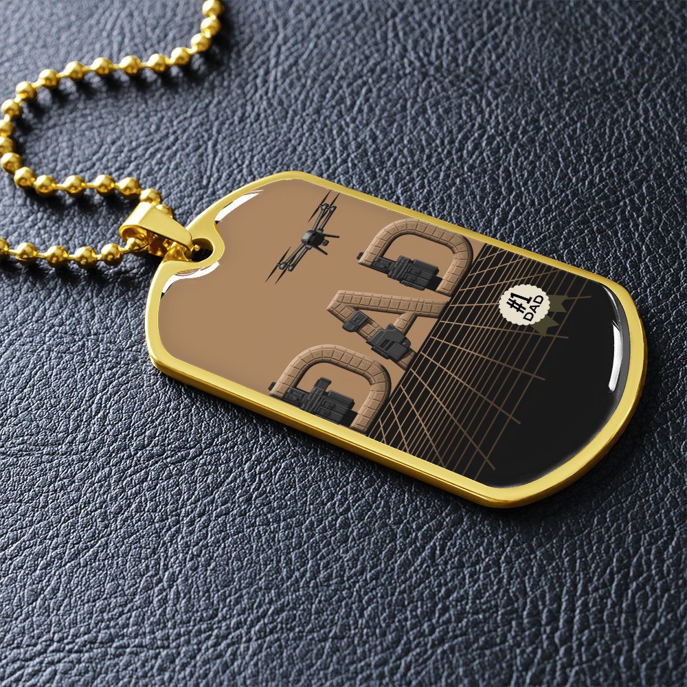 Father gift retirement custom personalized necklace fine jewelry