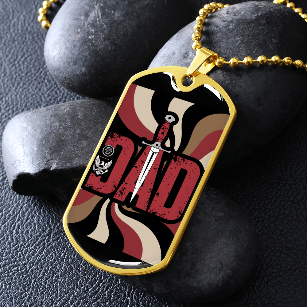 Father gift retirement personalized custom necklace fine jewelry