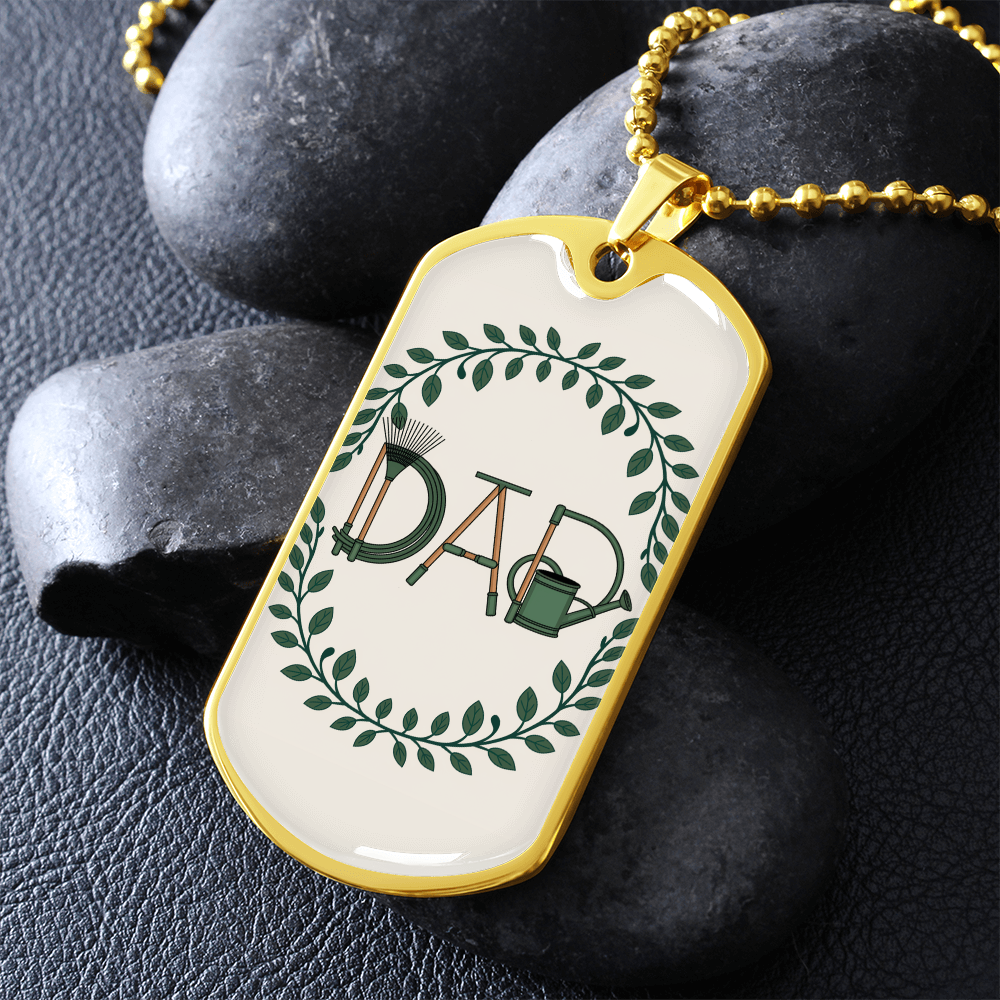 Father gif retirement personalized custom necklace fine jewelry