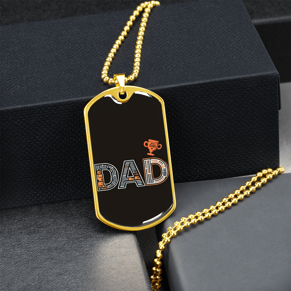 Father gift retirement personalized custom necklace fine jewelry