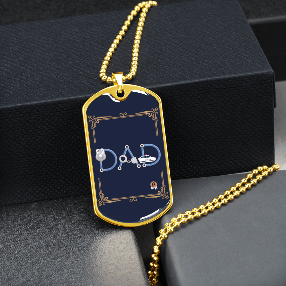 Father gift retirement personalized custom tag