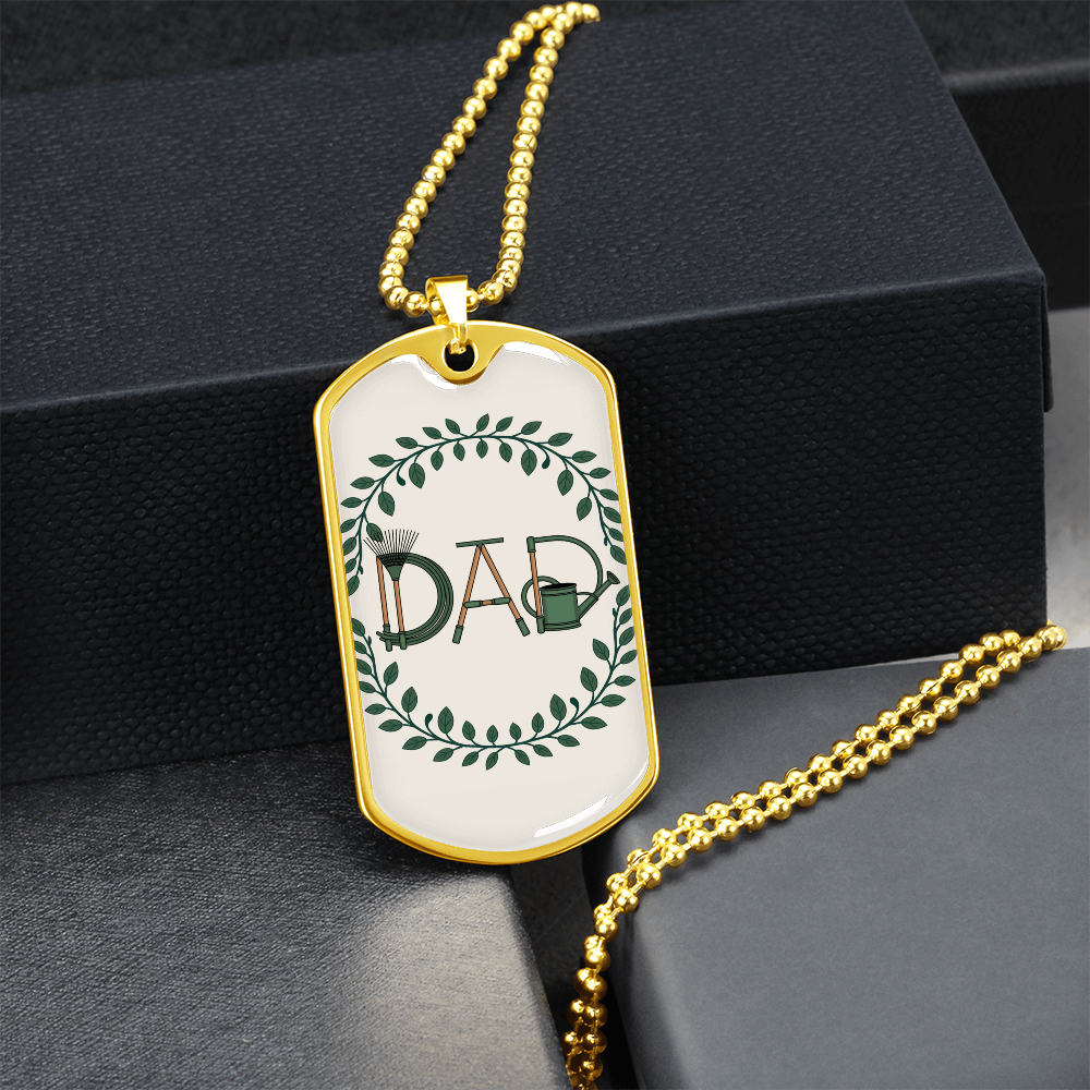 Father gif retirement personalized custom necklace fine jewelry