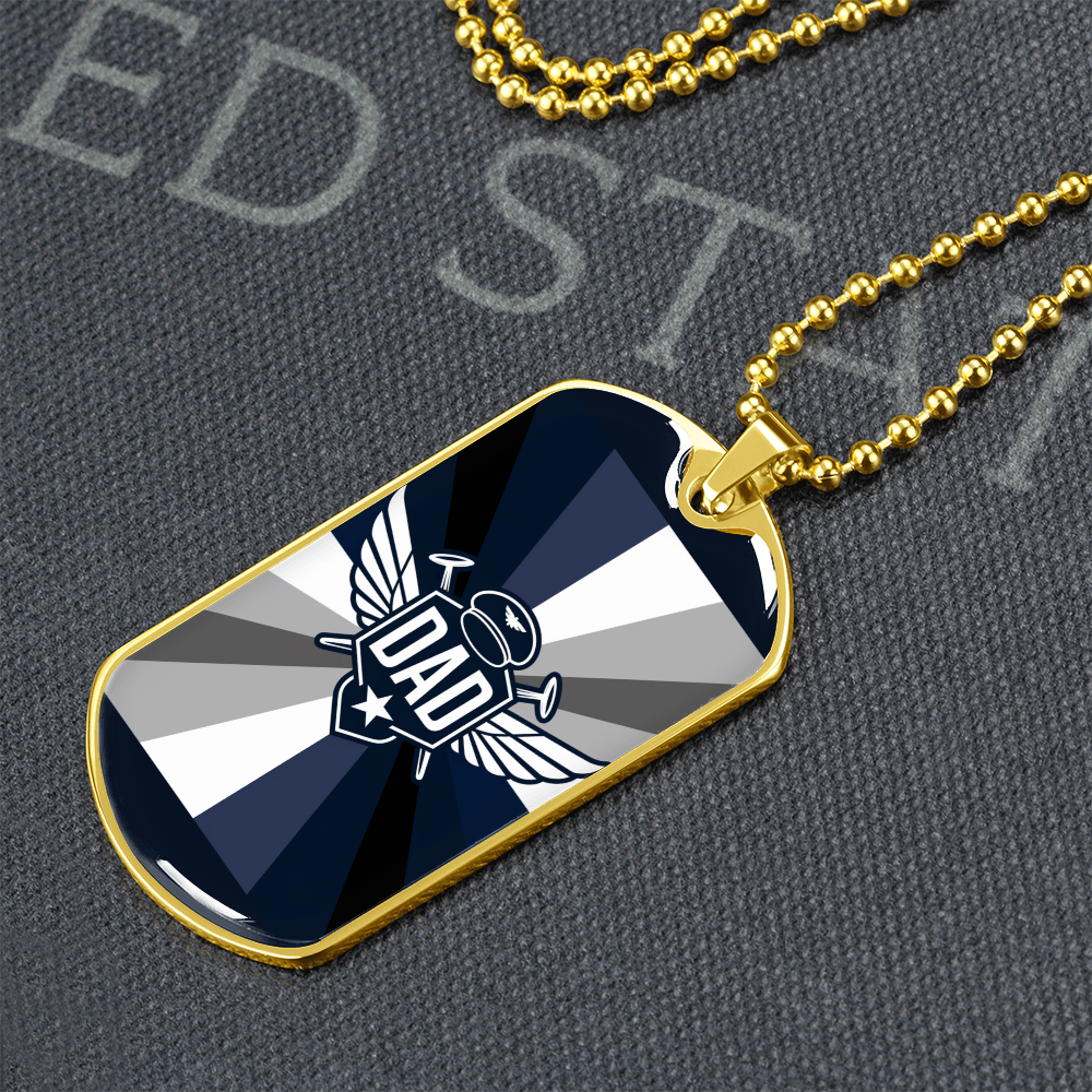 Father gift retirement personalized custom necklace fine jewelry
