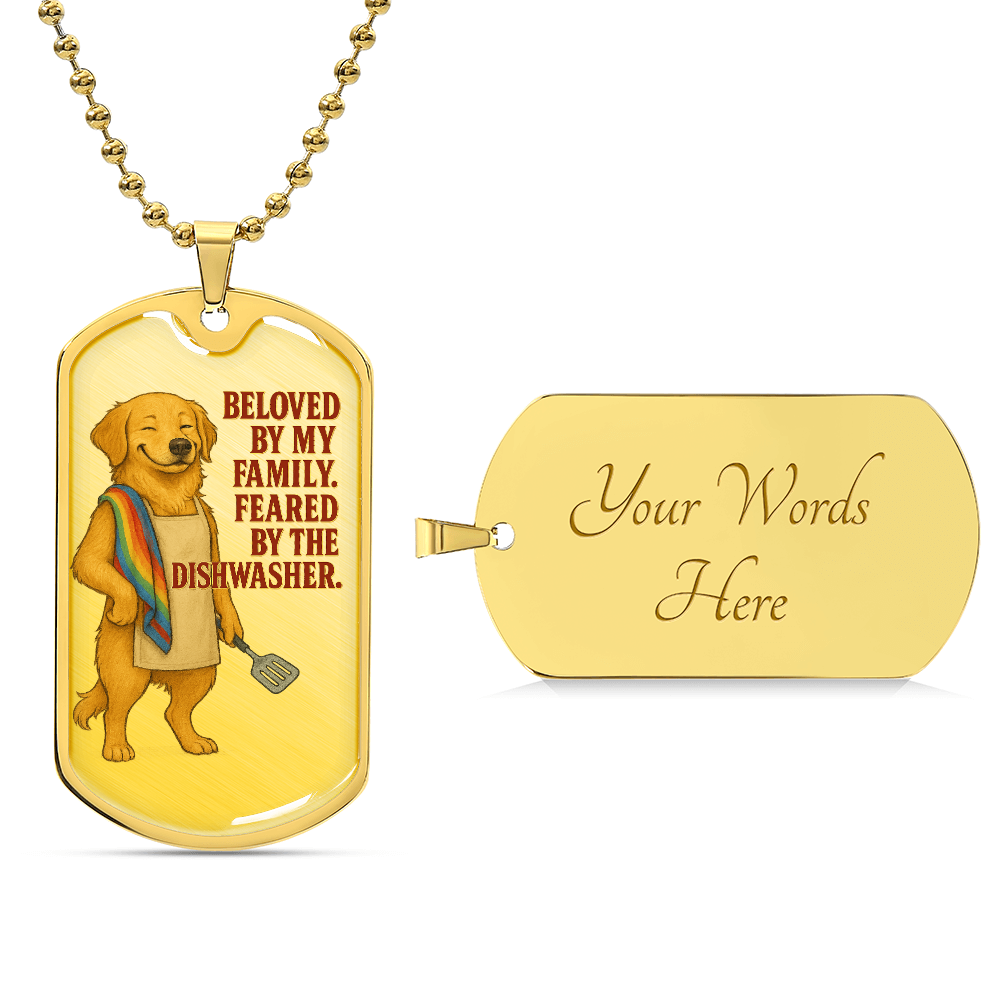 Pride custom tag LGBTQ fine jewelry personalized