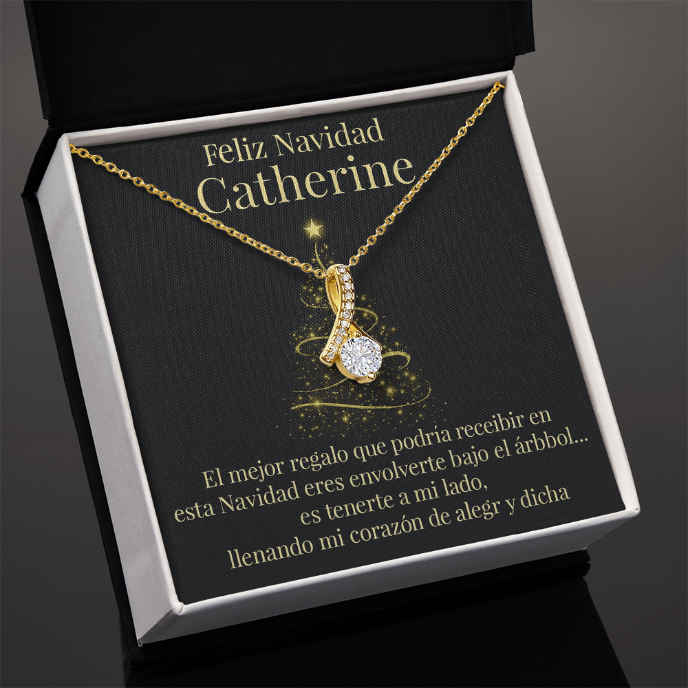 Alluring Beauty Necklace (Yellow & White Gold Variants)