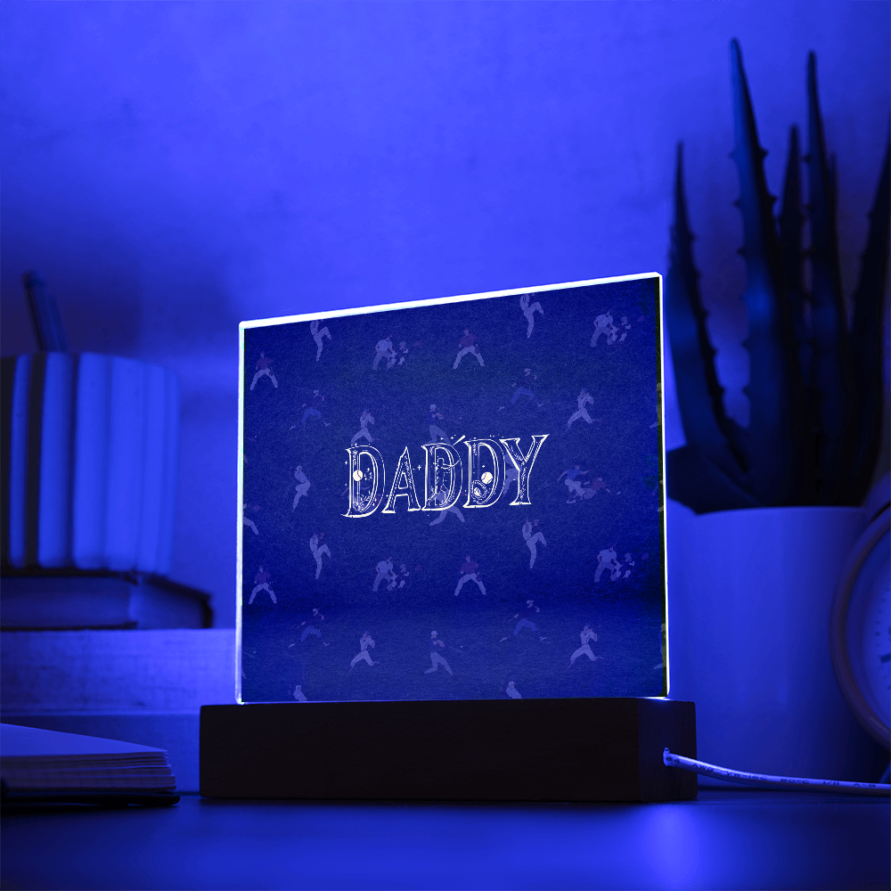 SQUARE PLAQUE father's day
