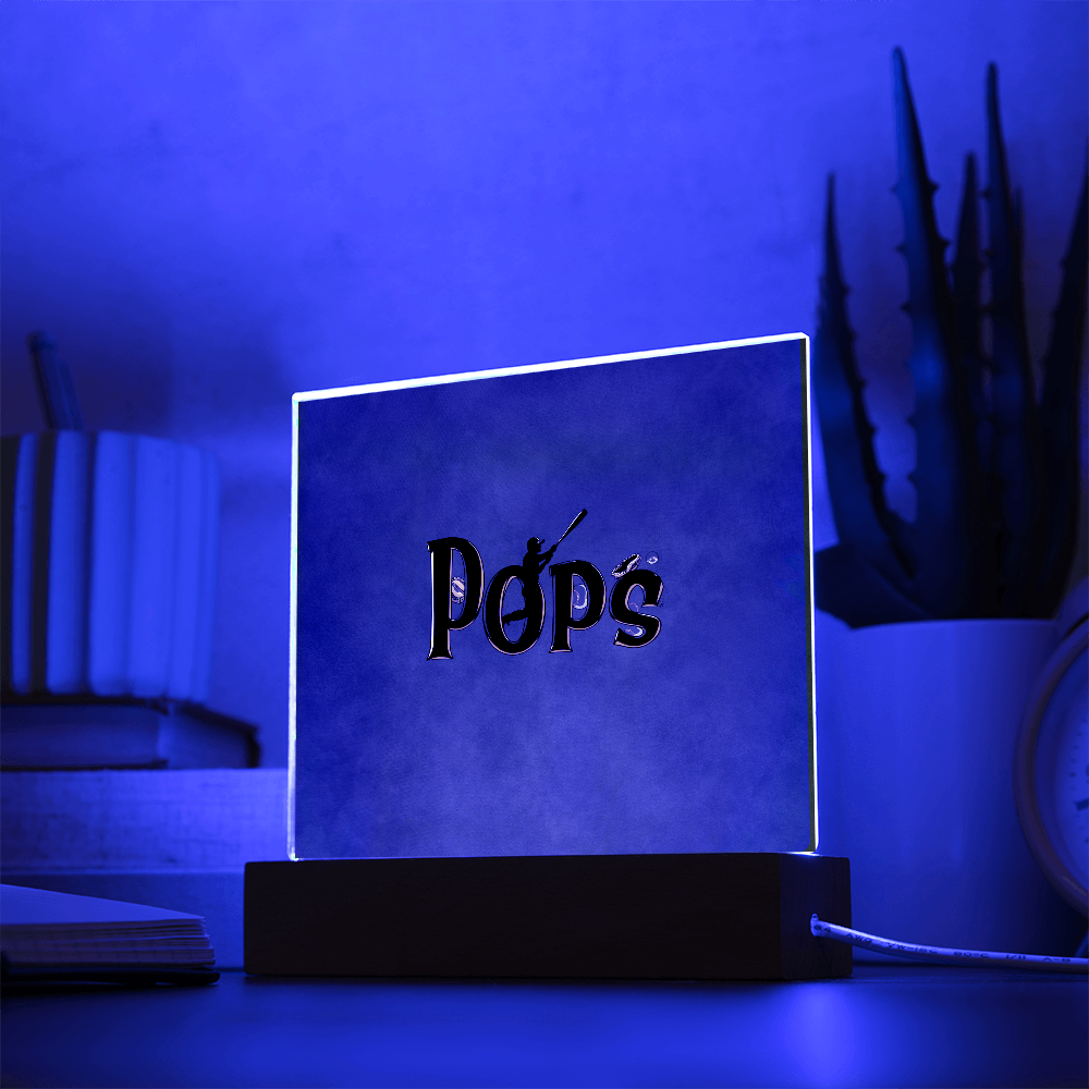 SQUARE PLAQUE father's day