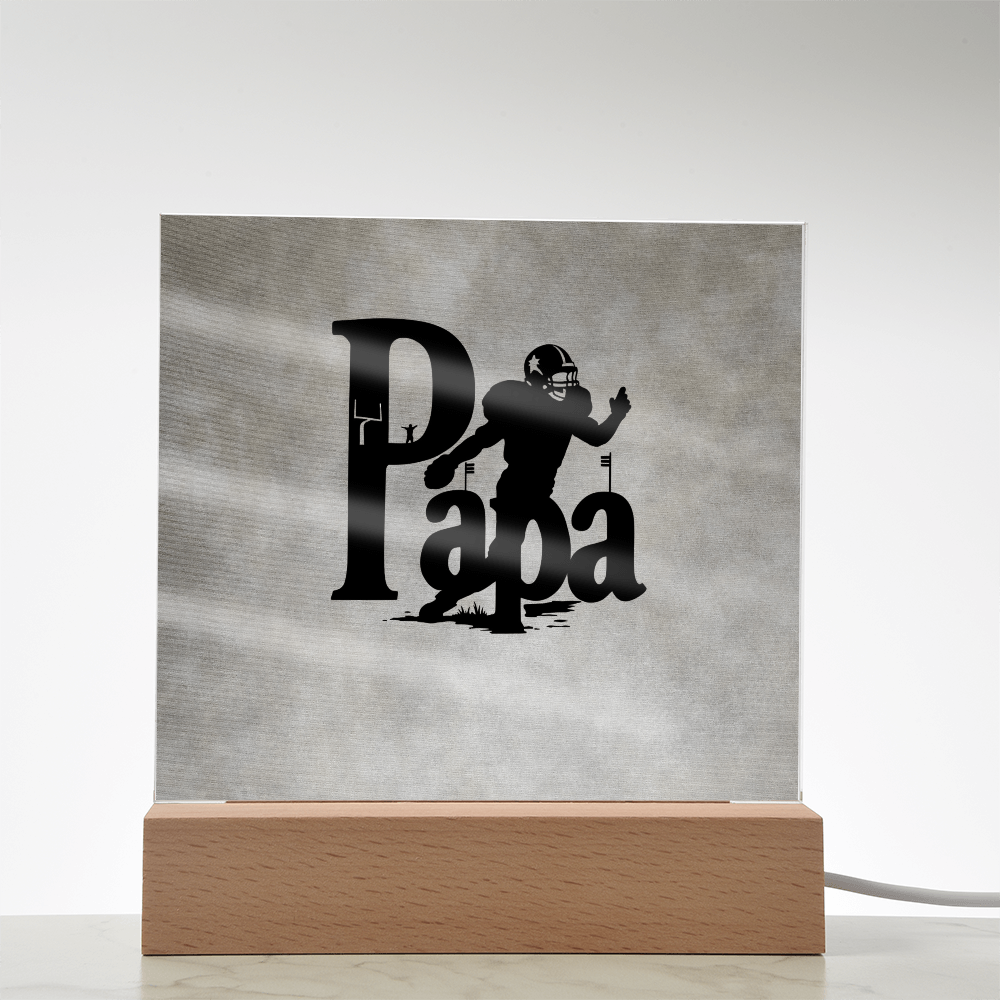 SQUARE PLAQUE father's day
