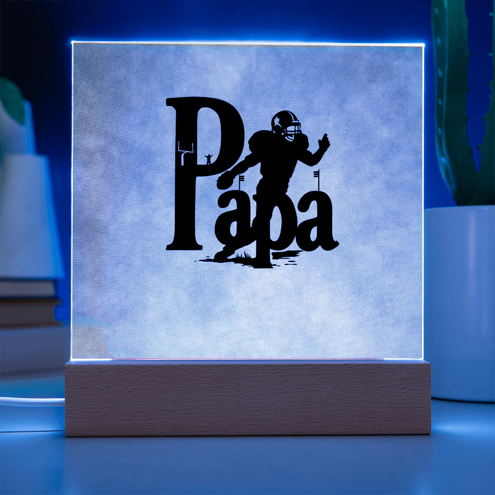 SQUARE PLAQUE father's day