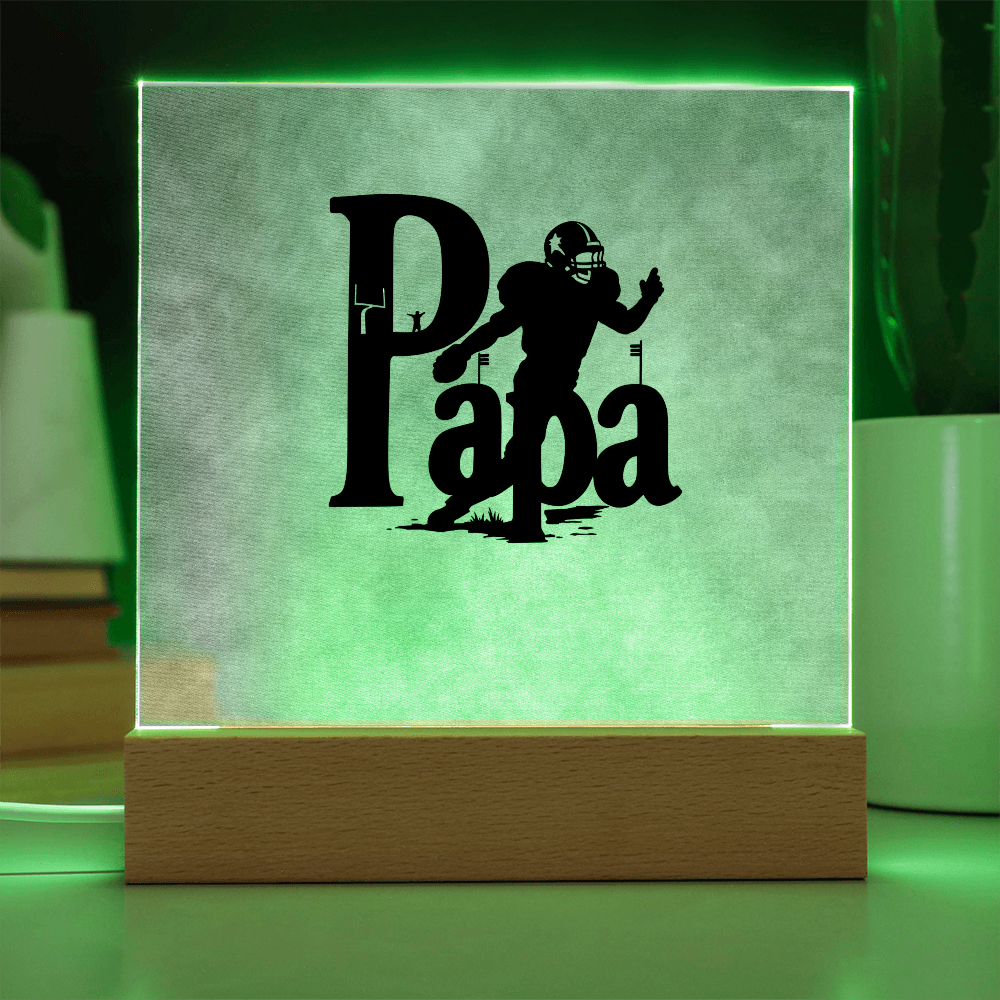 SQUARE PLAQUE father's day