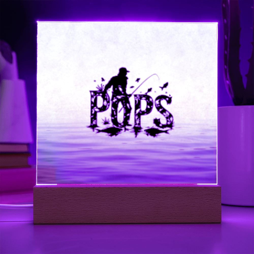 SQUARE PLAQUE father's day