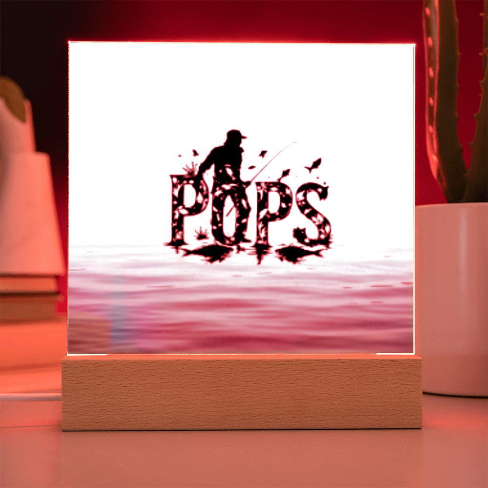 SQUARE PLAQUE father's day