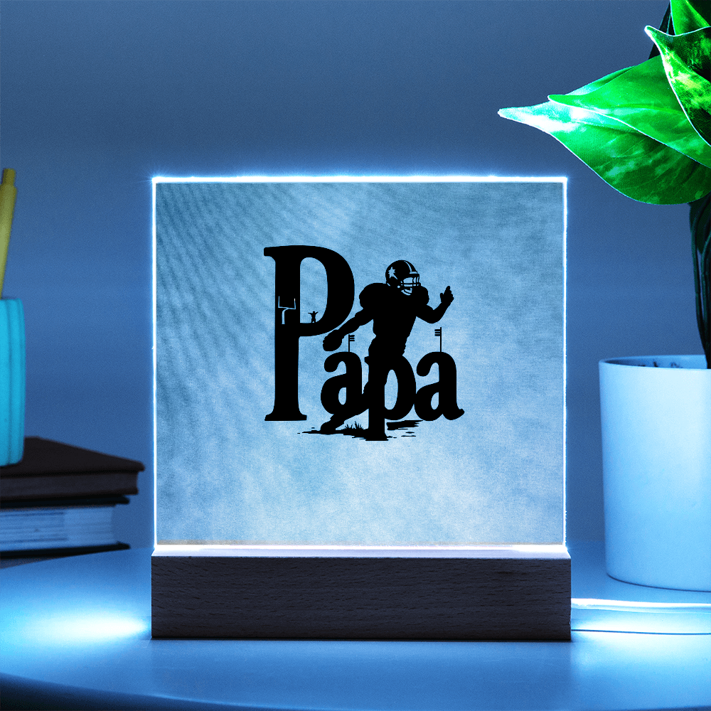 SQUARE PLAQUE father's day