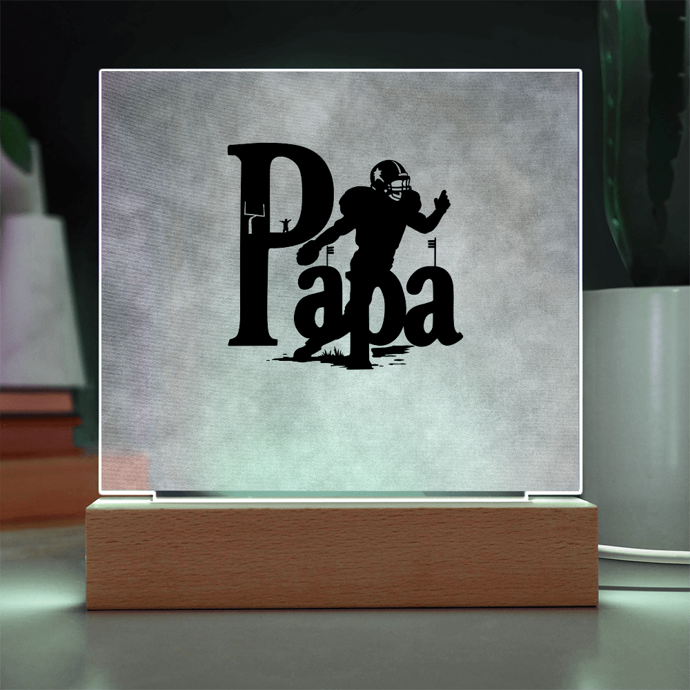 SQUARE PLAQUE father's day