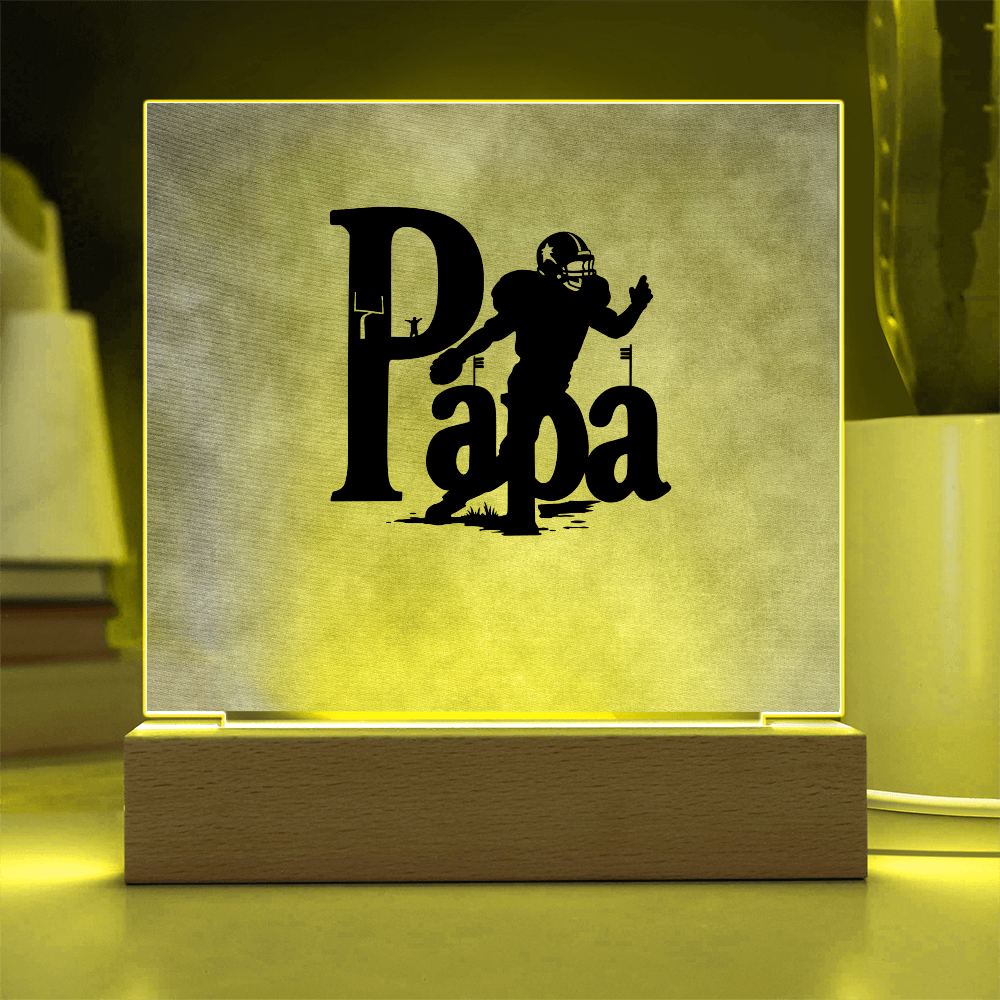 SQUARE PLAQUE father's day