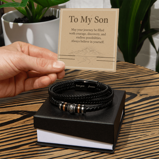 Gift Bracelet To My Son, Personalized Gift