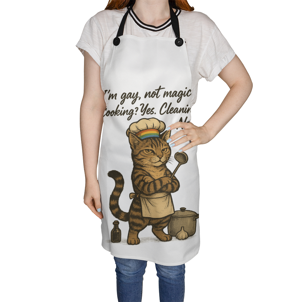 Pride custom LGBTQ apron