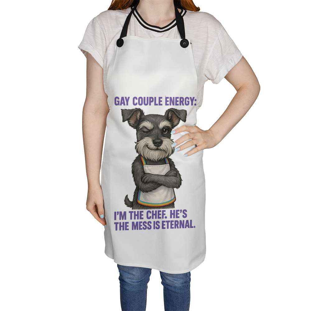 Apron pride gift kitchen custom