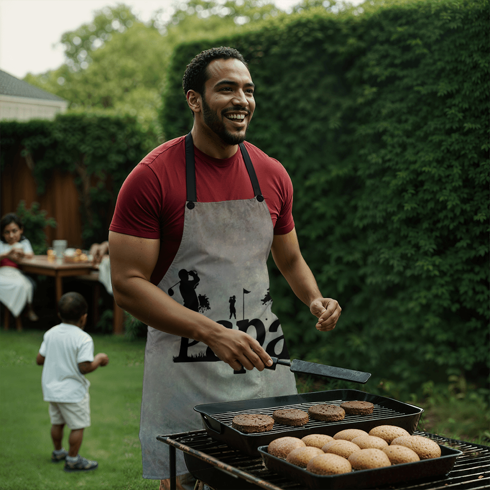 Dad's Kitchen Essential: Stylish Aprons for Men