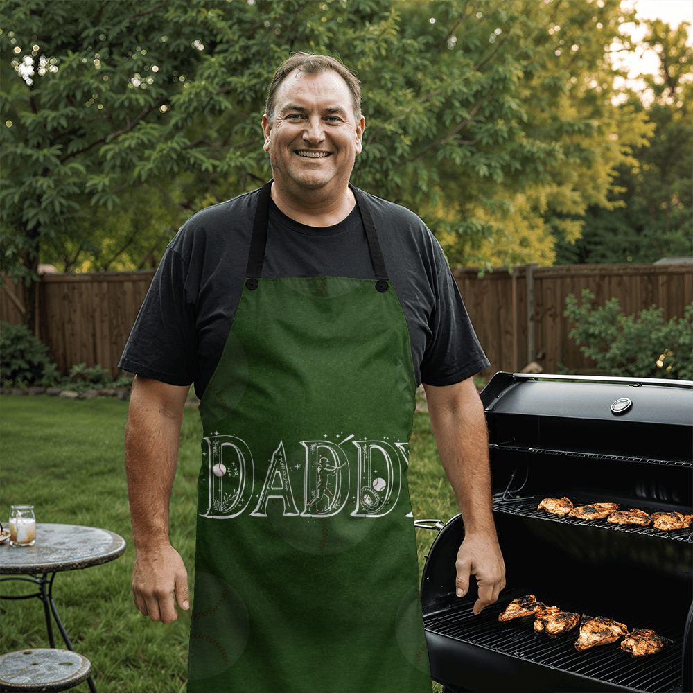Dad's Favorite Grilling Apron for Father's Day BBQ