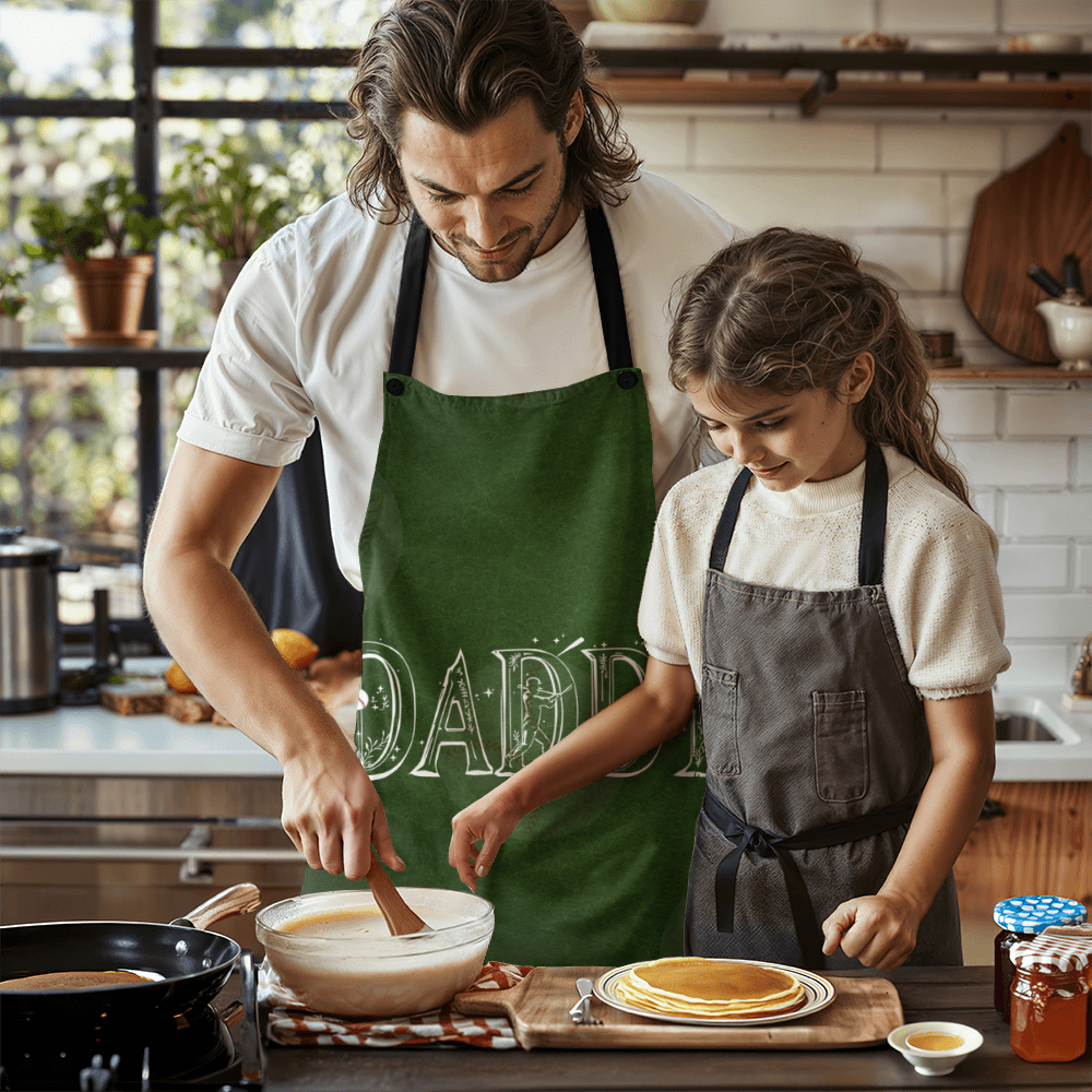 Dad's Favorite Grilling Apron for Father's Day BBQ