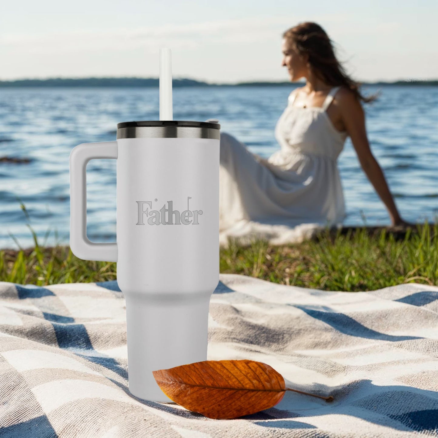 Custom Father's day gifts Tumbler Golf 24+ice