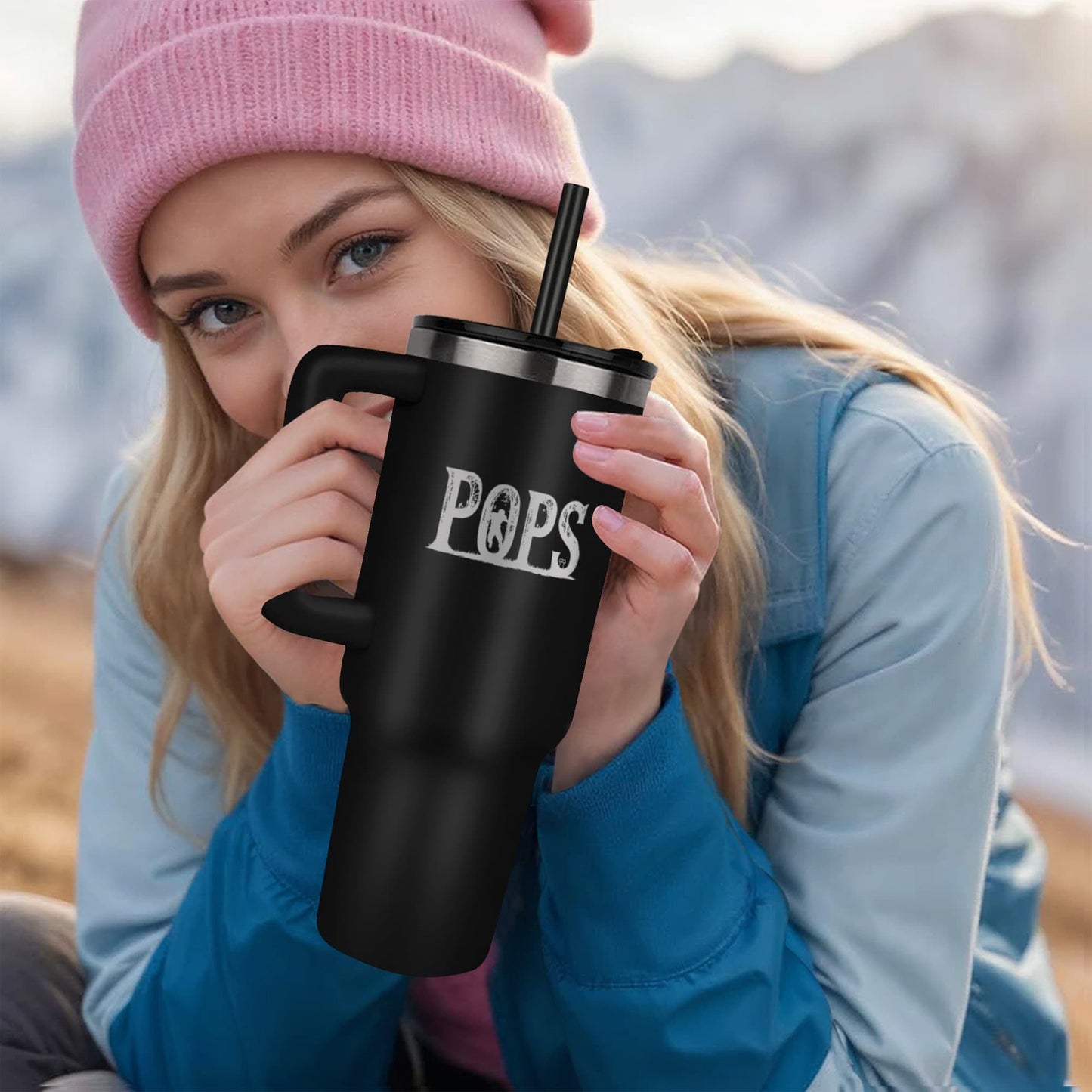 Custom Father's day gifts Tumbler Football 24+ice