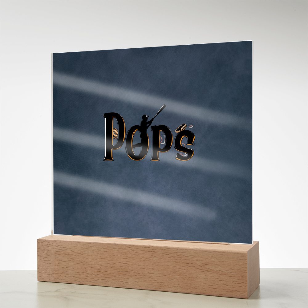 SQUARE PLAQUE father's day