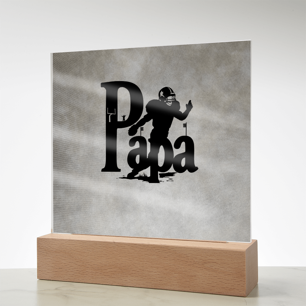 SQUARE PLAQUE father's day