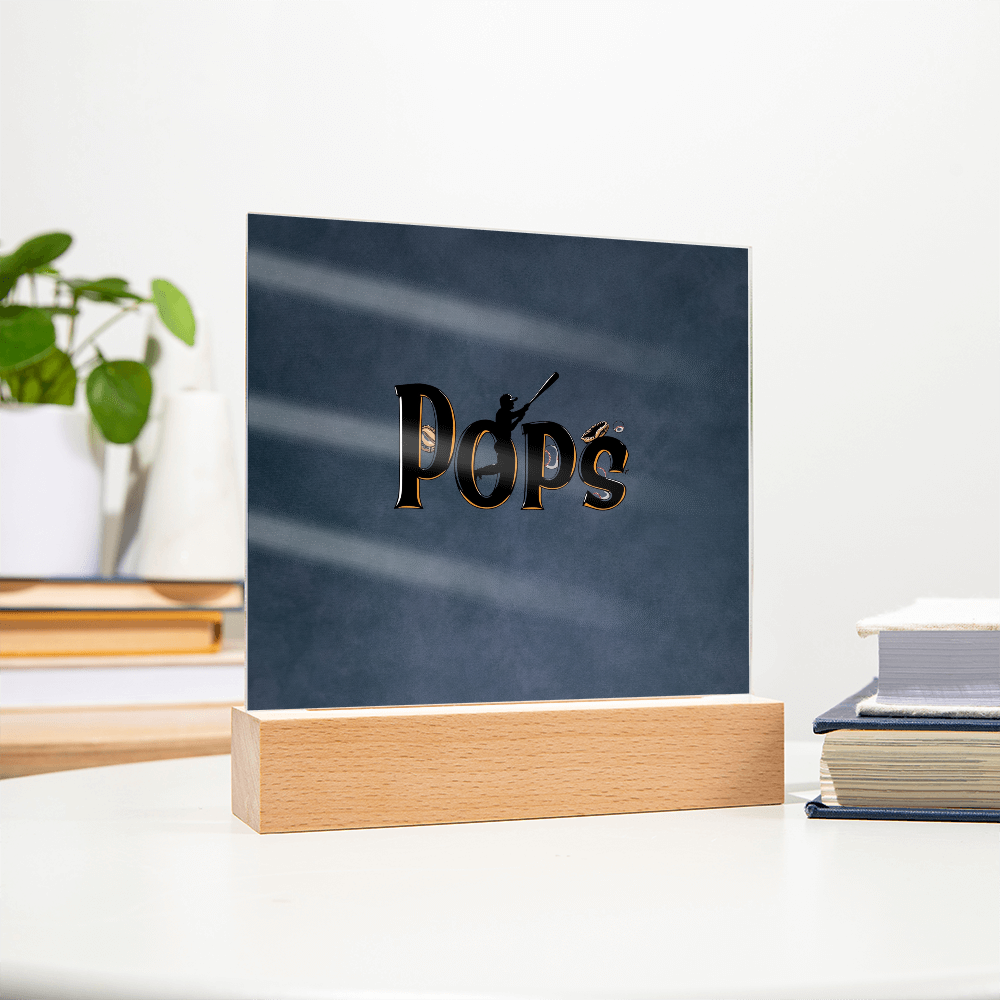 SQUARE PLAQUE father's day