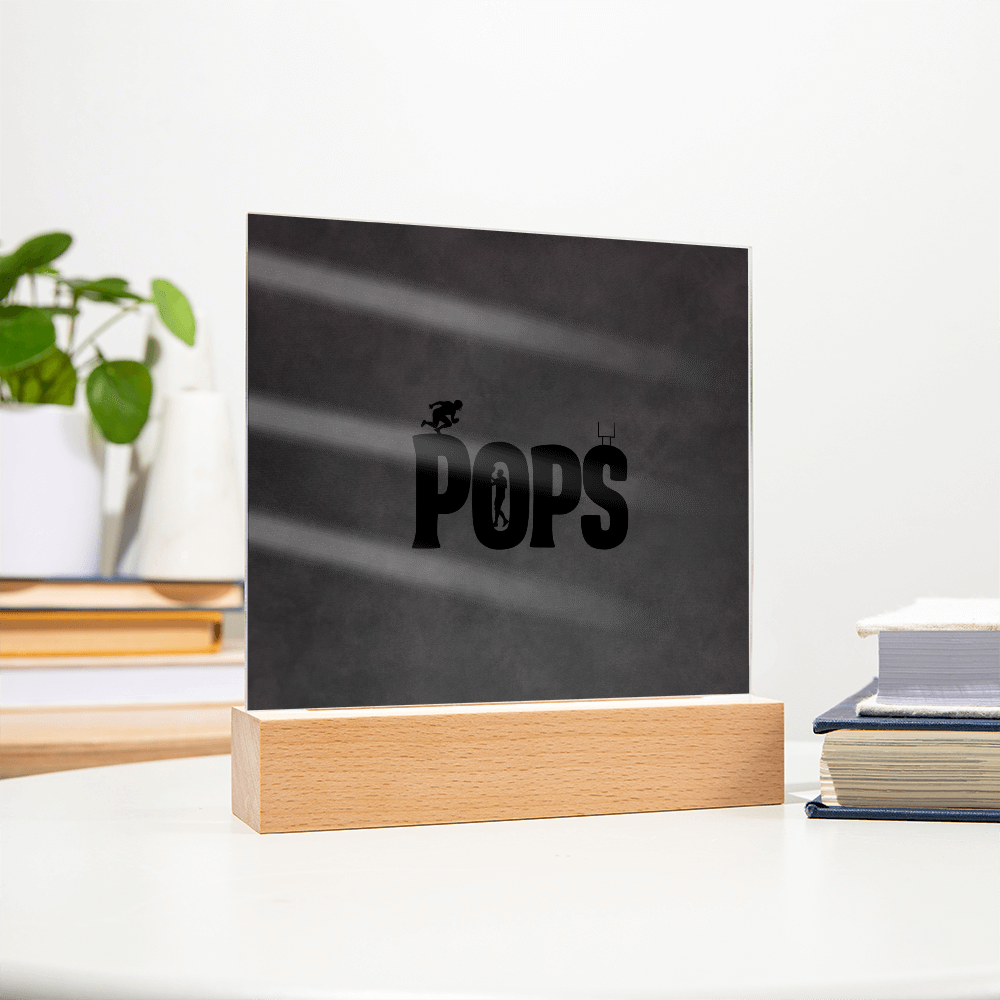 SQUARE PLAQUE father's day