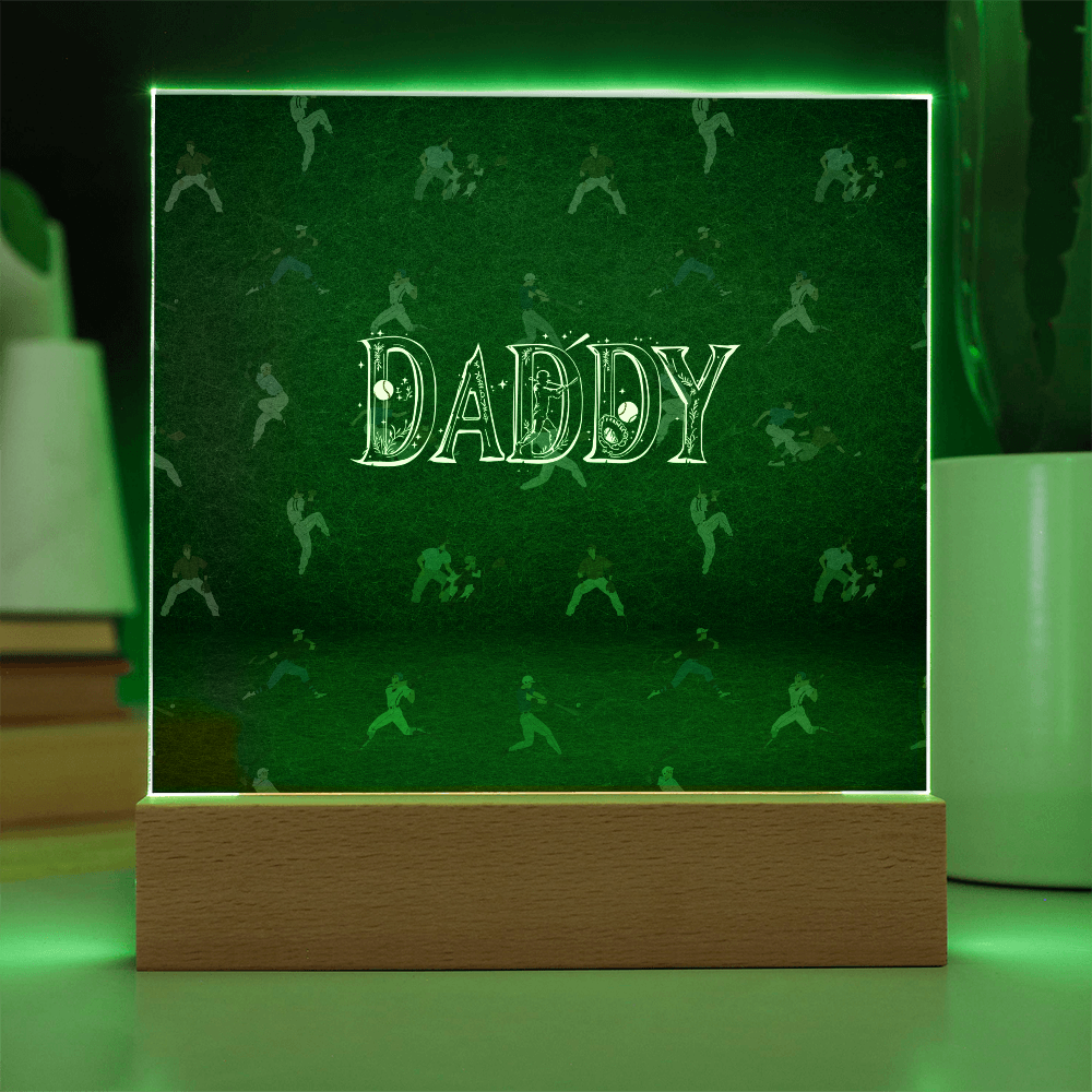 SQUARE PLAQUE father's day