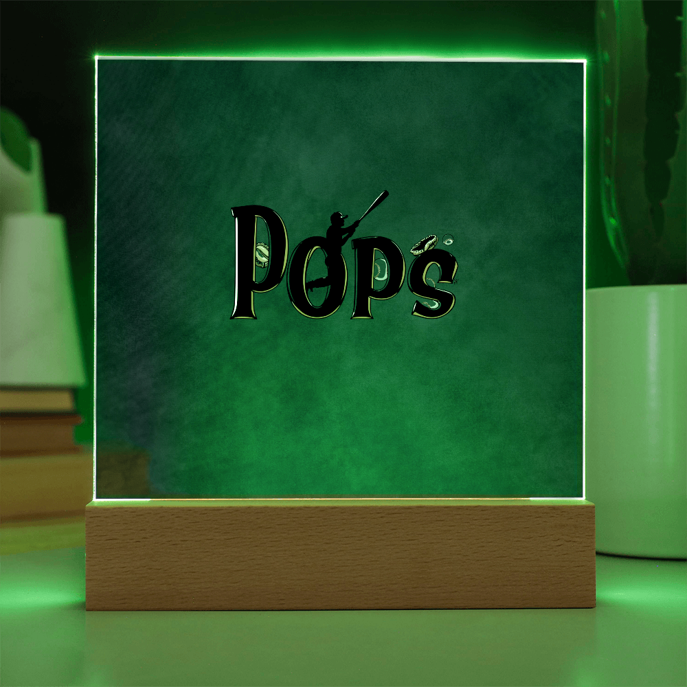 SQUARE PLAQUE father's day
