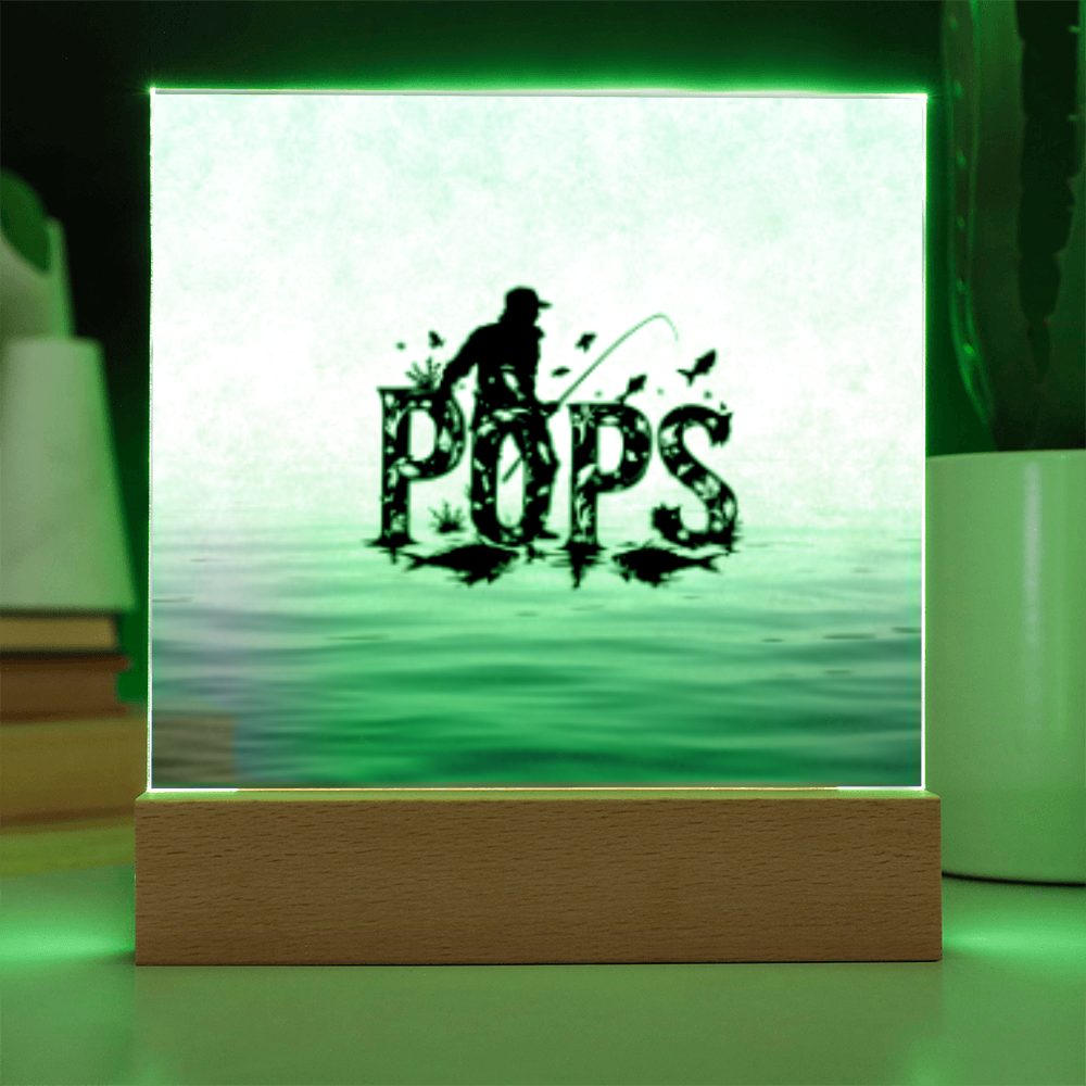SQUARE PLAQUE father's day