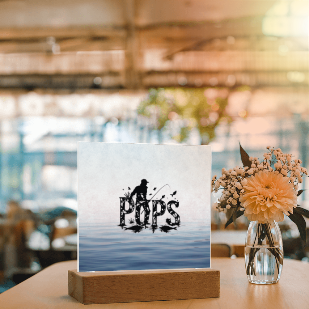 SQUARE PLAQUE father's day