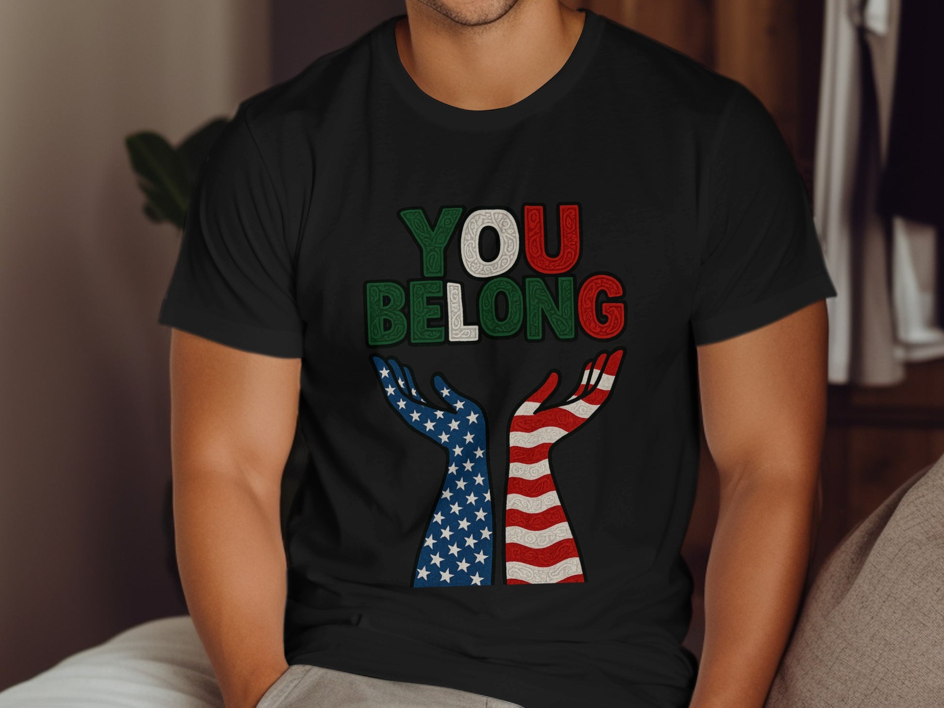 You Belong Graphic Print T-shirt product