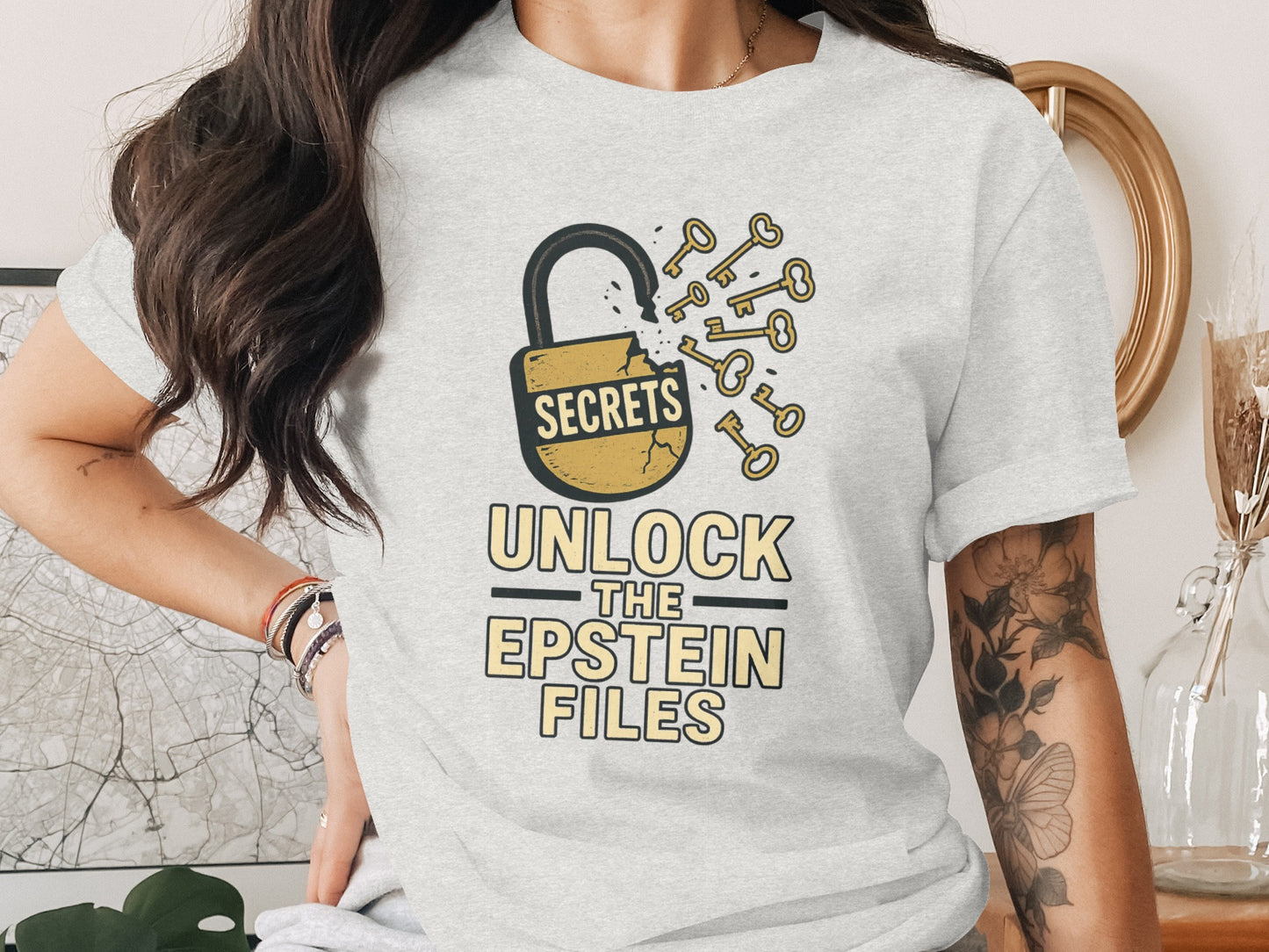 Unlock the Epstein Files Graphic T Shirt product type