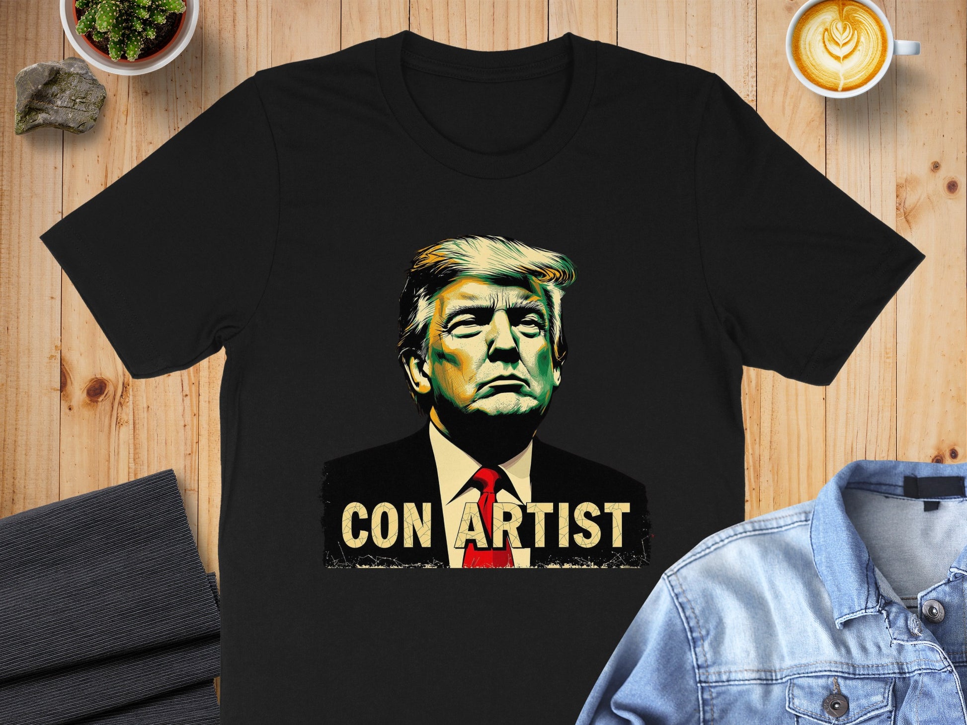Con Artist Graphic T-Shirt Unique Funny Product