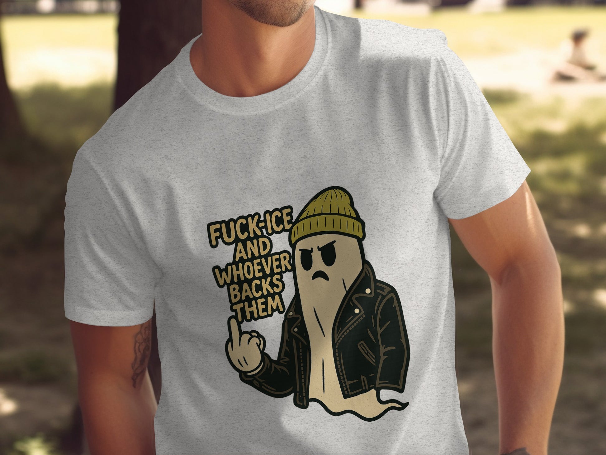 Ghost With Attitude Statement Graphic Tee product