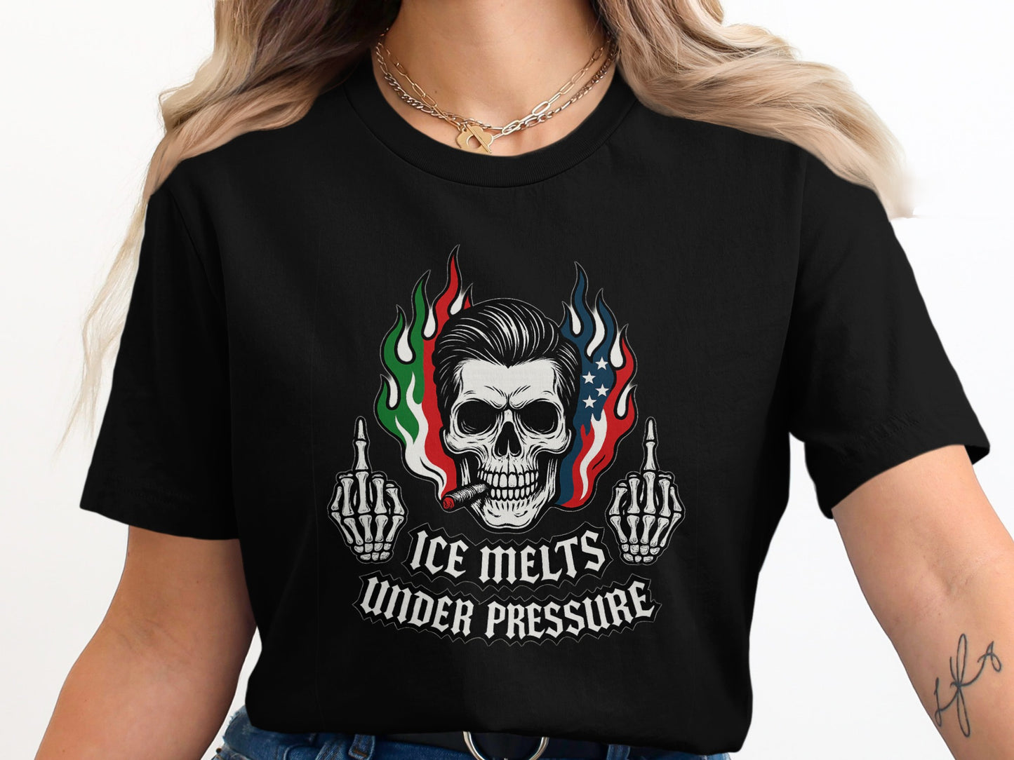 Ice Melts Under Pressure Graphic T-Shirt product