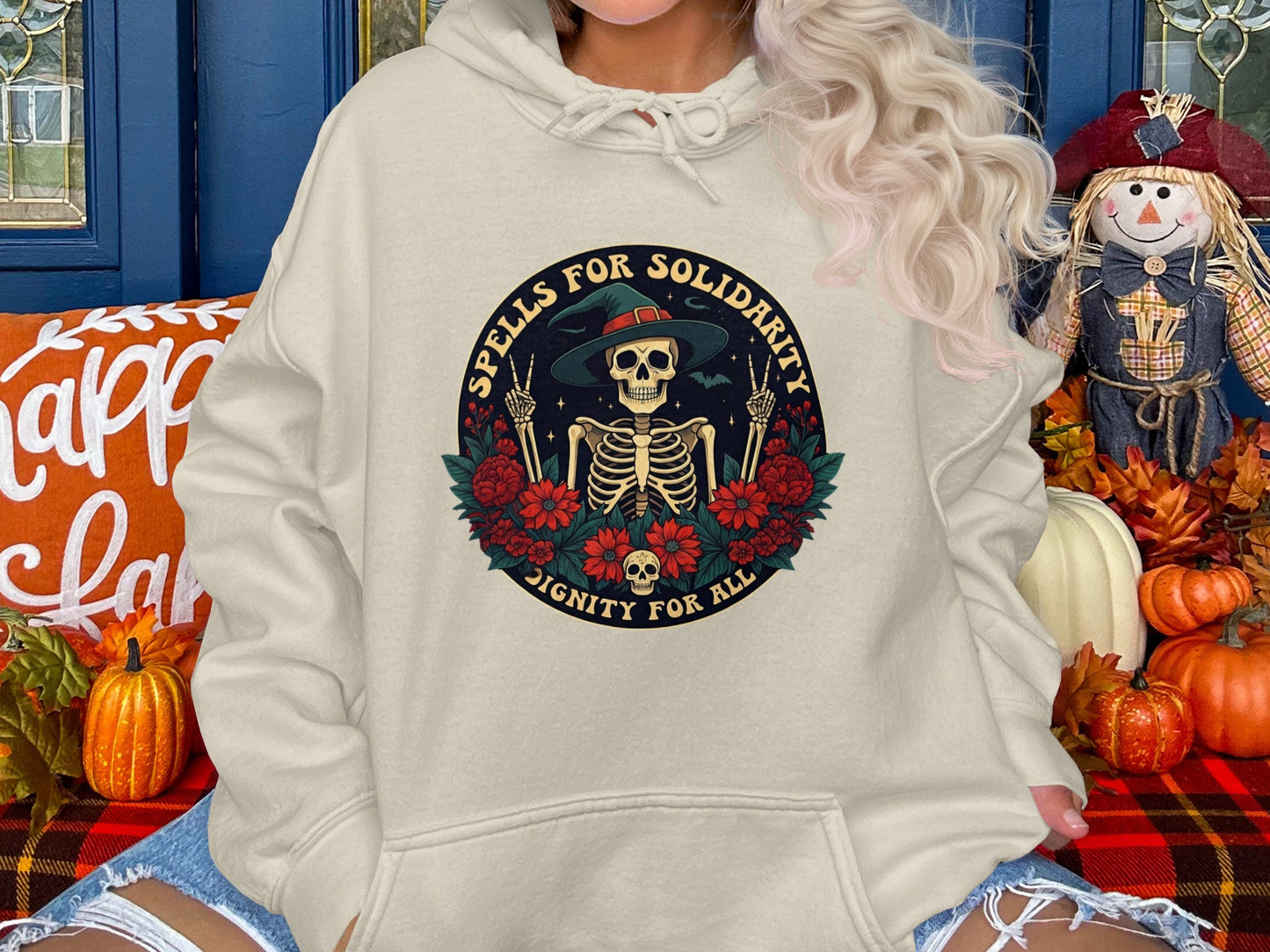 Spells for Solidarity Dignity for All Hoodie product