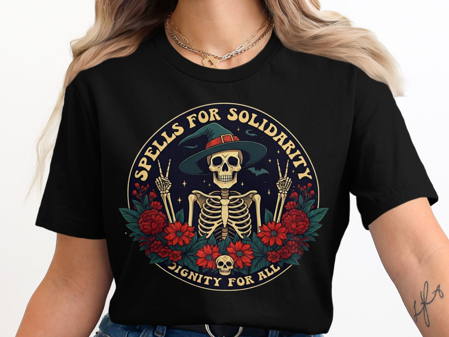 Spells for Solidarity Dignity for All Skeleton product