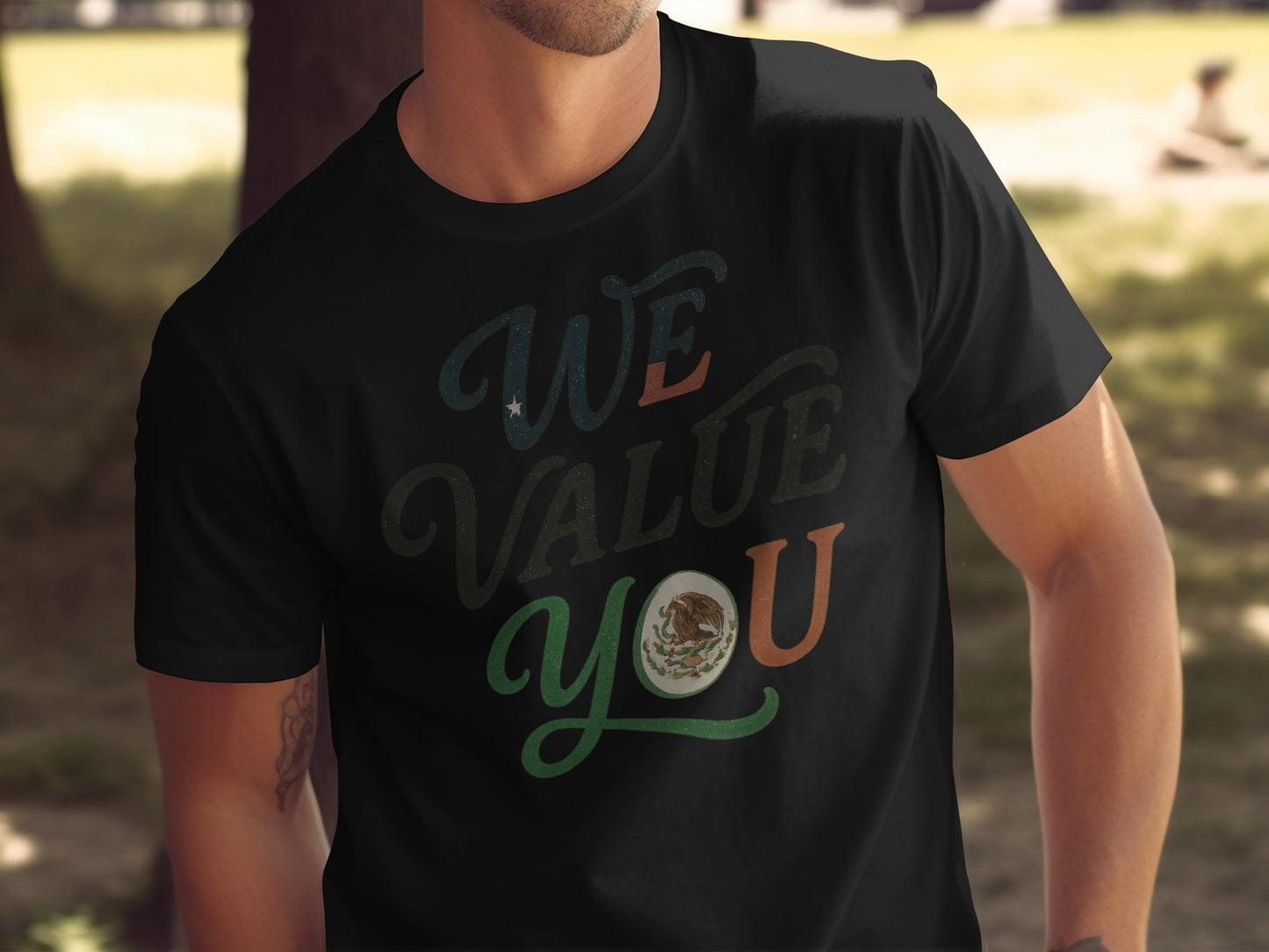 We Value You Stylish Motivational T-Shirt product type