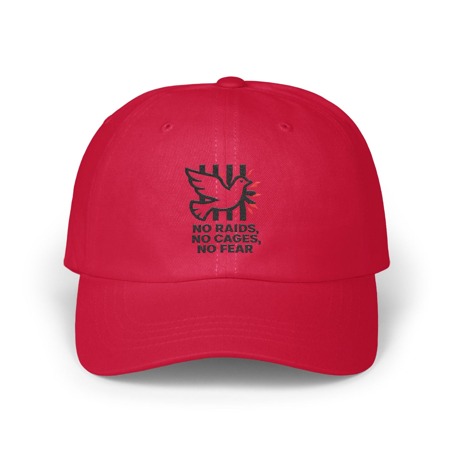 No Raids No Cages No Fear Statement Hat product