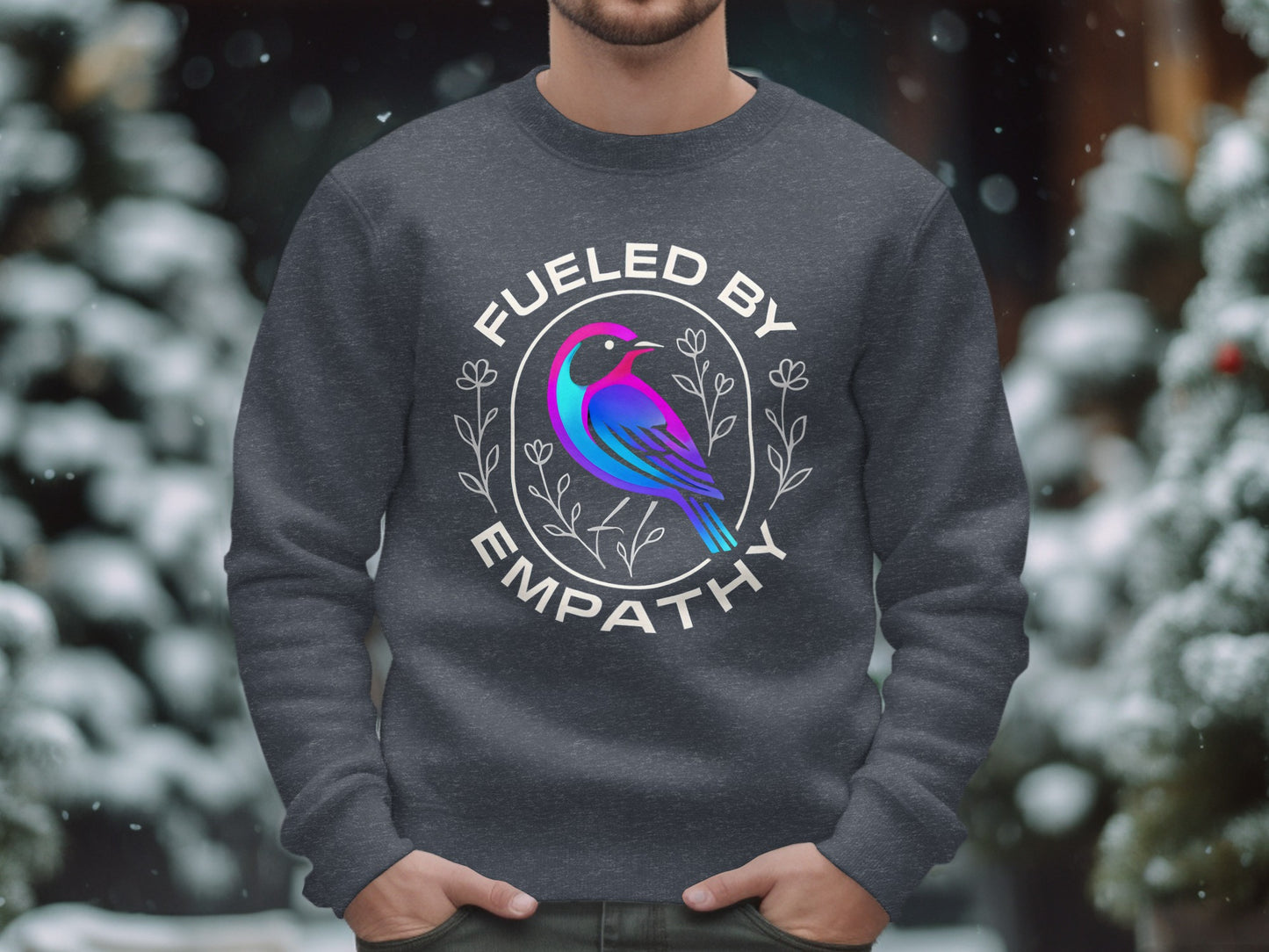Fueled By Empathy Bird Graphic Sweatshirt product type