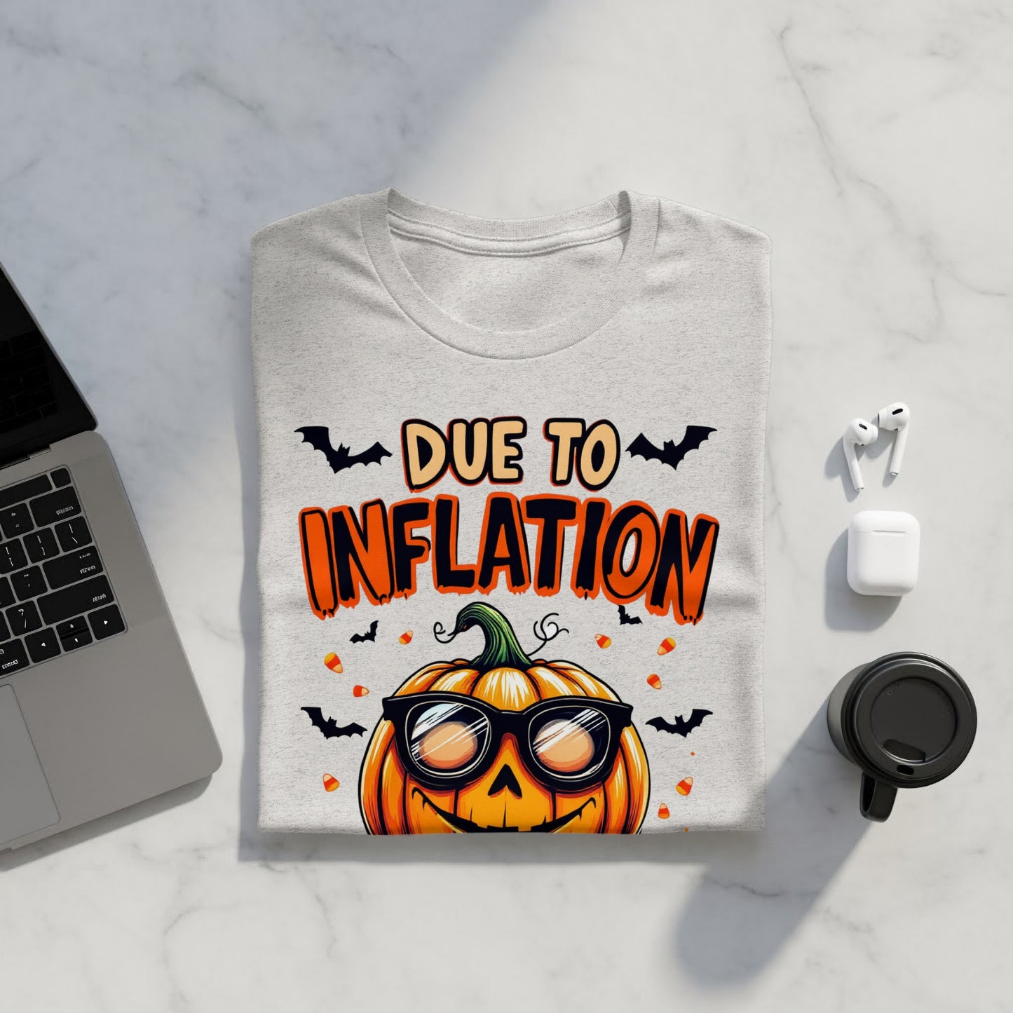Funny Halloween Pumpkin with Sunglasses Shirt product